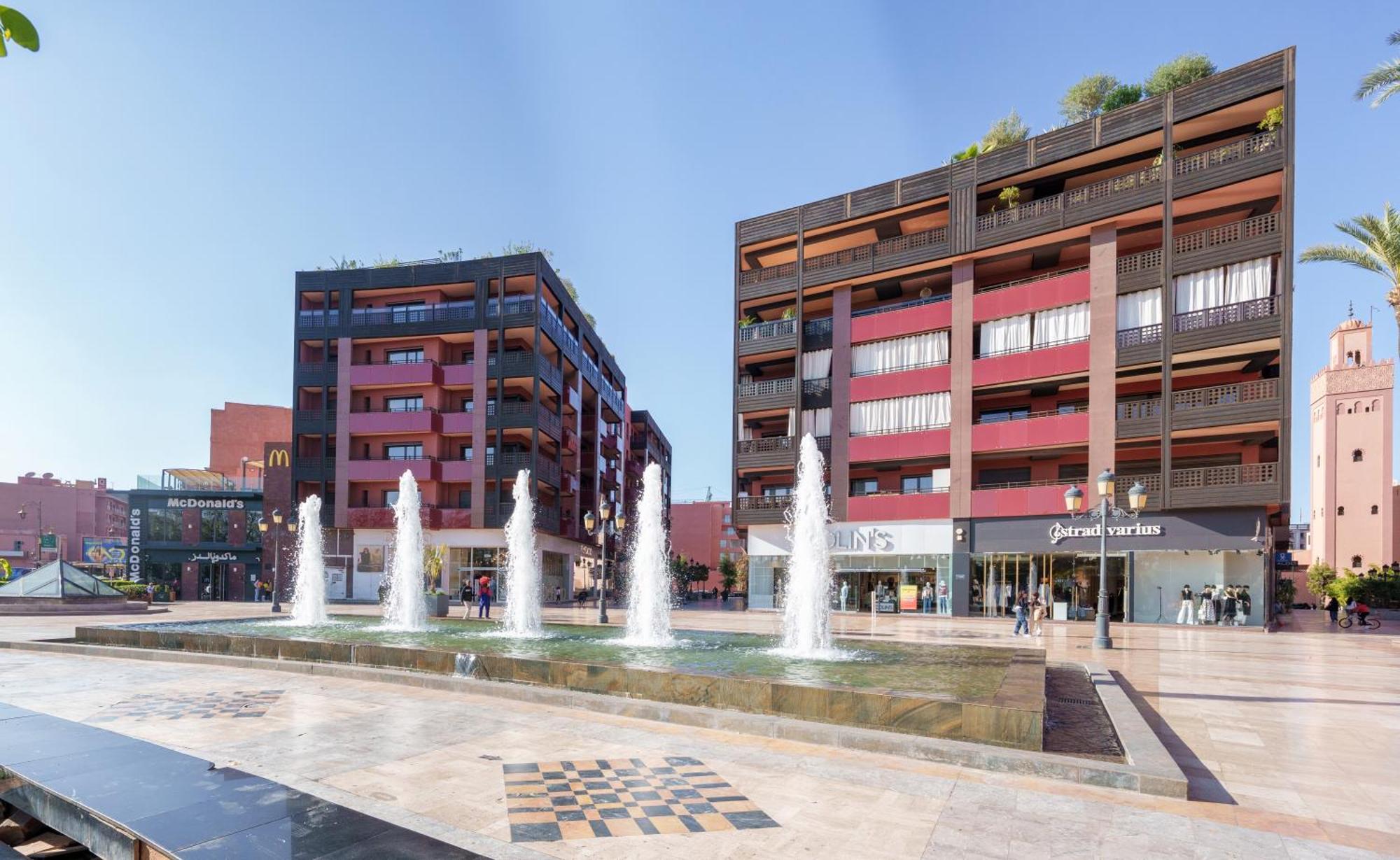 Appartement Chic Gueliz Plaza Avec Vue Марракеш Екстер'єр фото