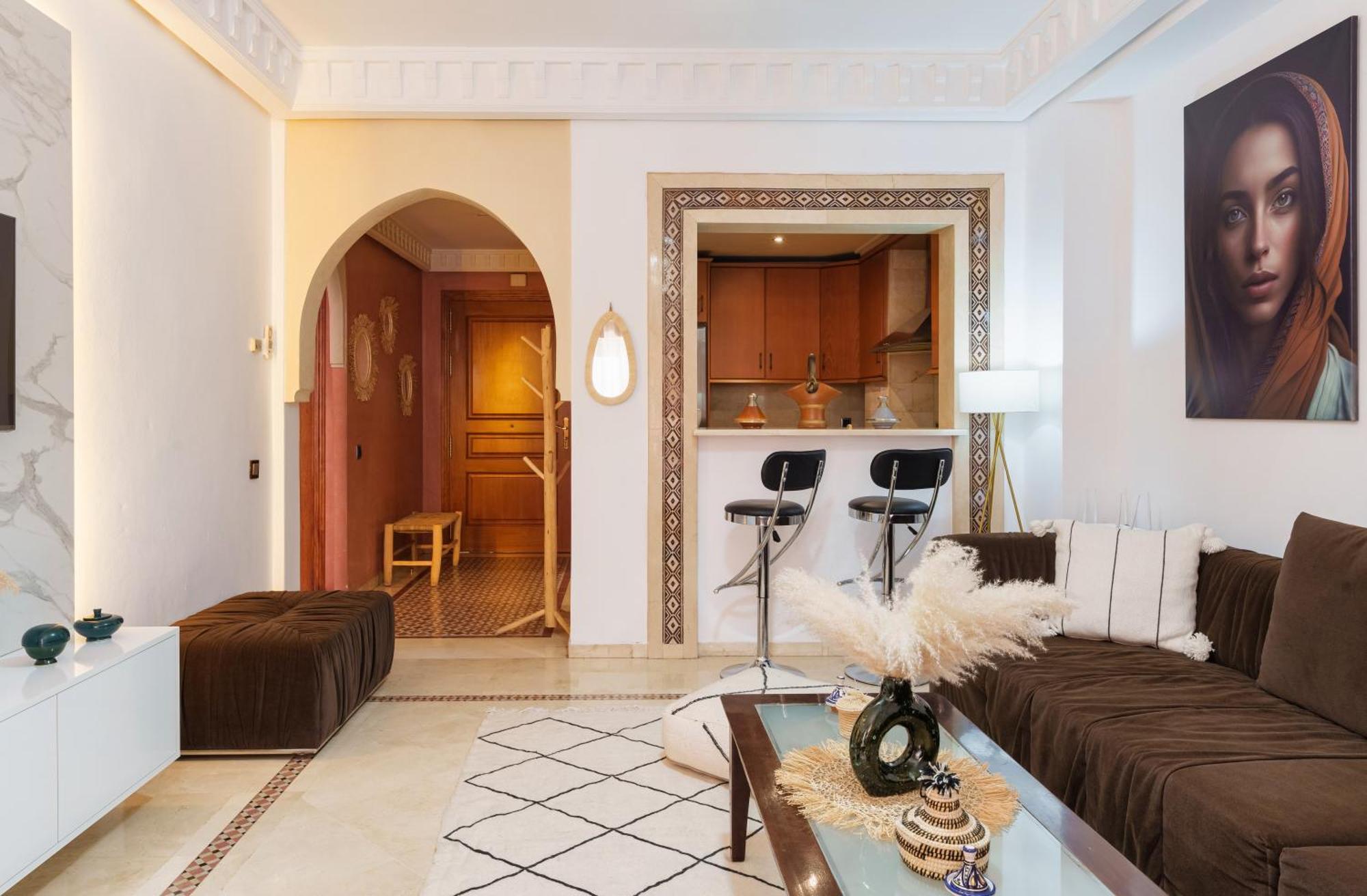Appartement Chic Gueliz Plaza Avec Vue Марракеш Екстер'єр фото