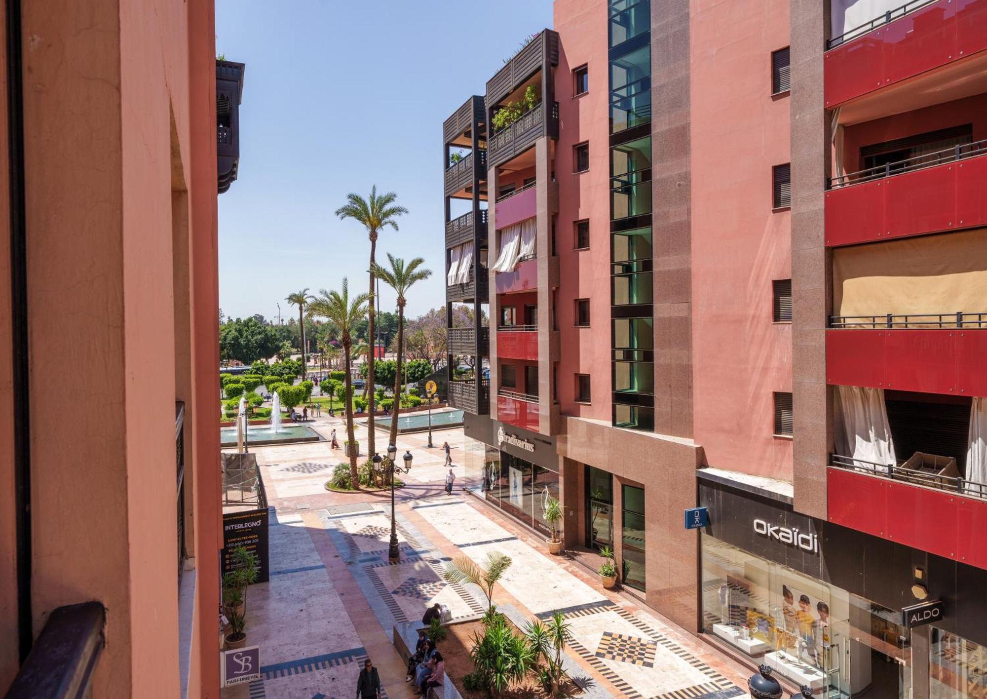 Appartement Chic Gueliz Plaza Avec Vue Марракеш Екстер'єр фото