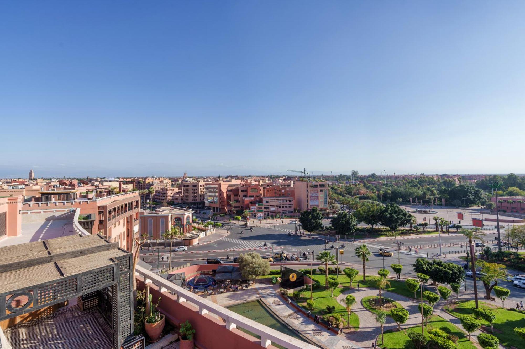 Appartement Chic Gueliz Plaza Avec Vue Марракеш Екстер'єр фото