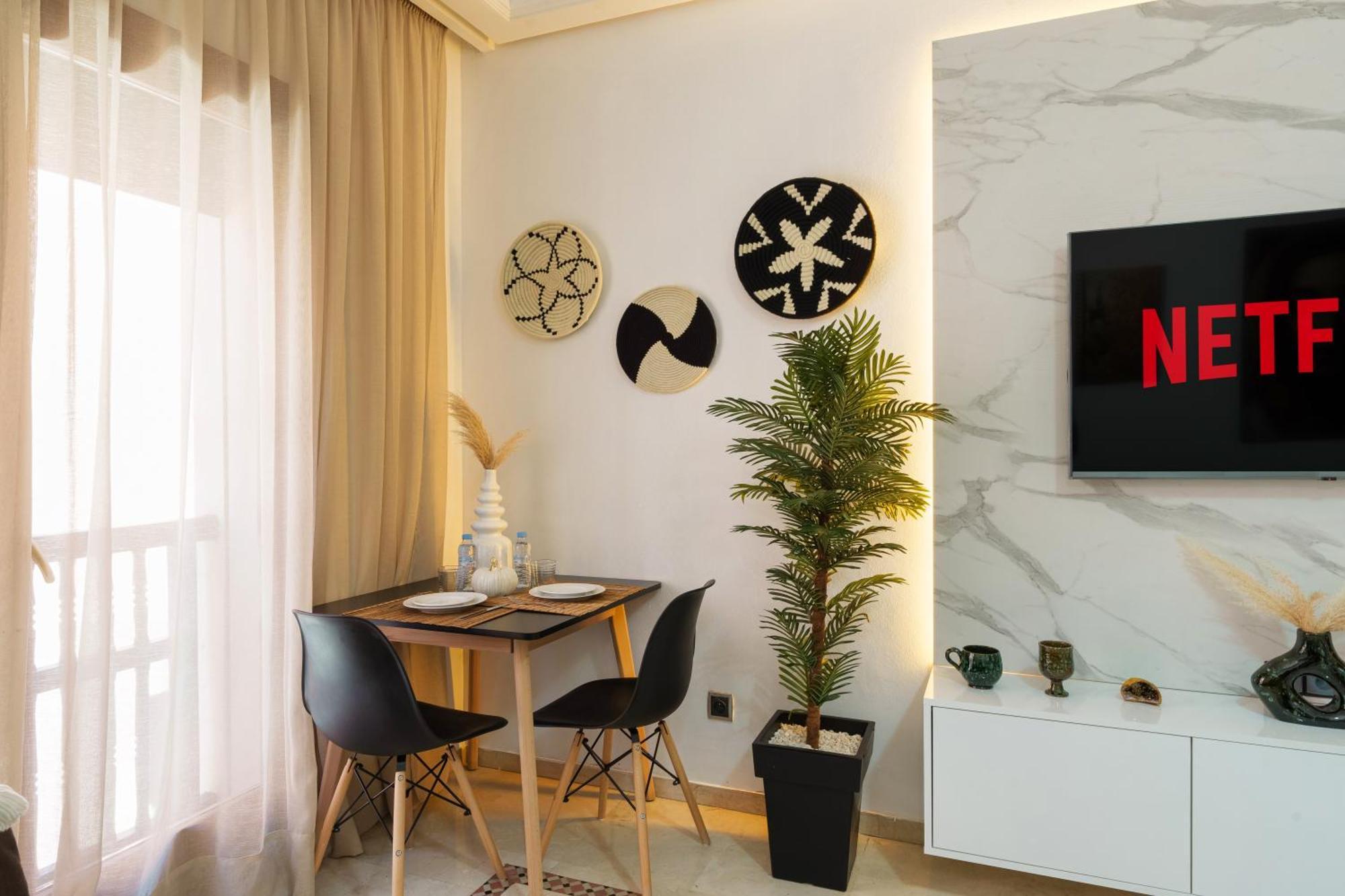 Appartement Chic Gueliz Plaza Avec Vue Марракеш Екстер'єр фото