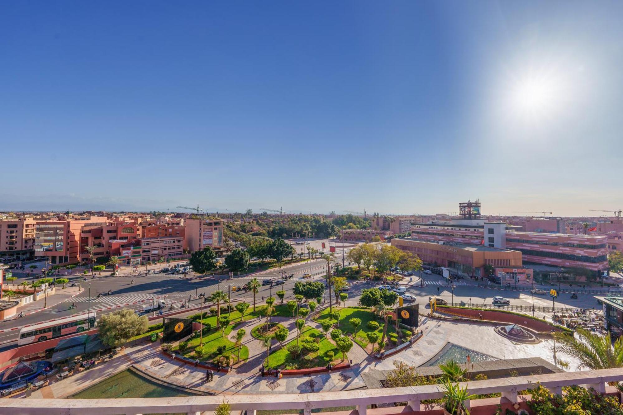 Appartement Chic Gueliz Plaza Avec Vue Марракеш Екстер'єр фото