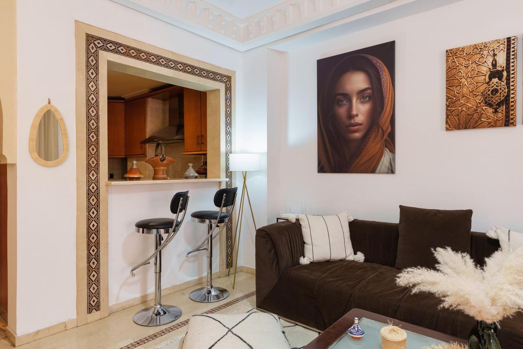 Appartement Chic Gueliz Plaza Avec Vue Марракеш Екстер'єр фото